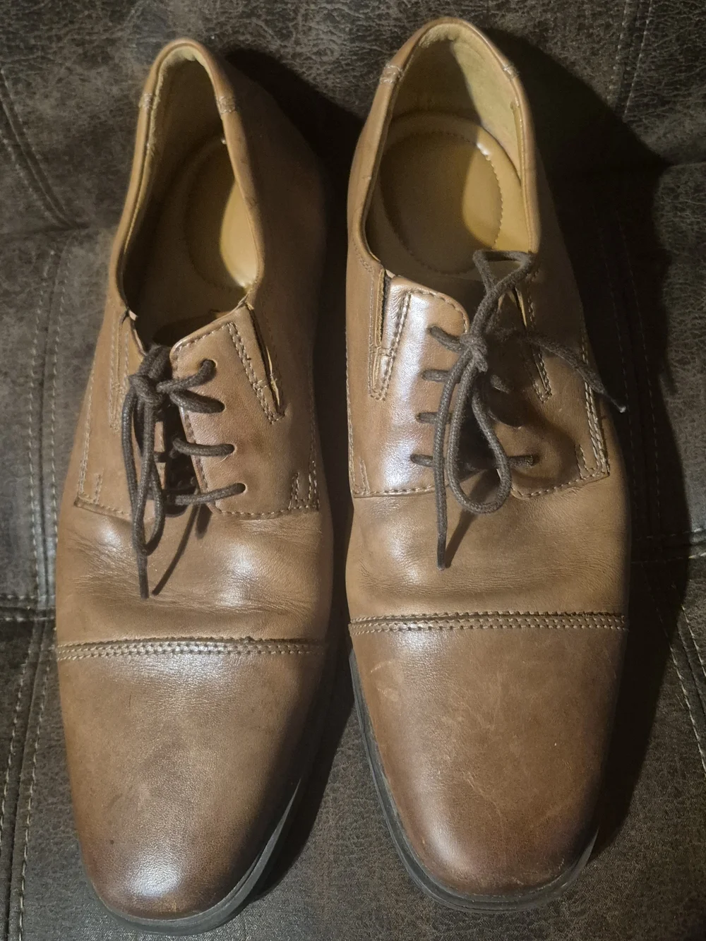 Clarks timeless brown